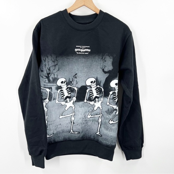 Disney The Skeleton Dance Silly Symphony Sweatshirt Halloween - Picture 1 of 10